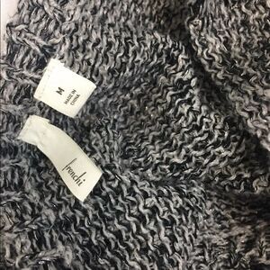 Frenchi Cropped Sweater Top Size M